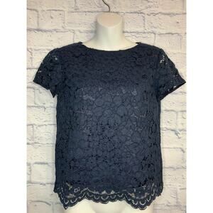 Floral Lace Brooks Brothers Blouse